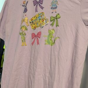 Pink Graphic Short Sleeve Tee